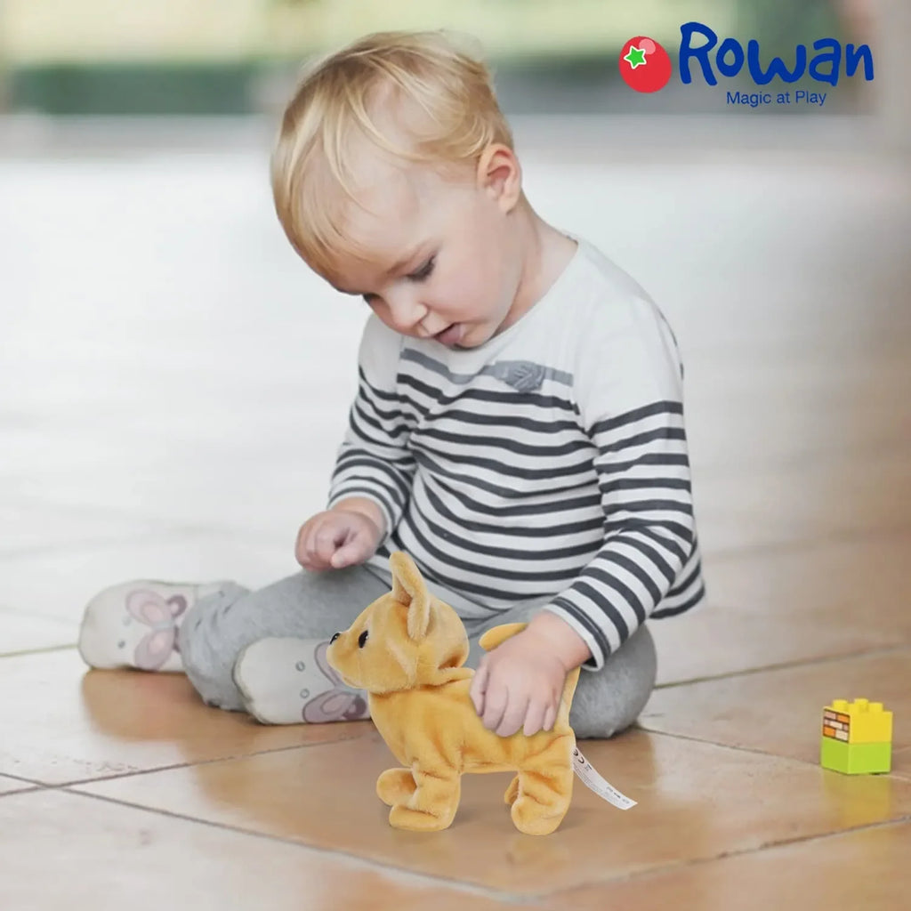 Fuzzbuzz Paw Pets Chili The Chihuahua – Realistic Interactive Walking Dog Toy for Kids (3+ Years) - Naivri