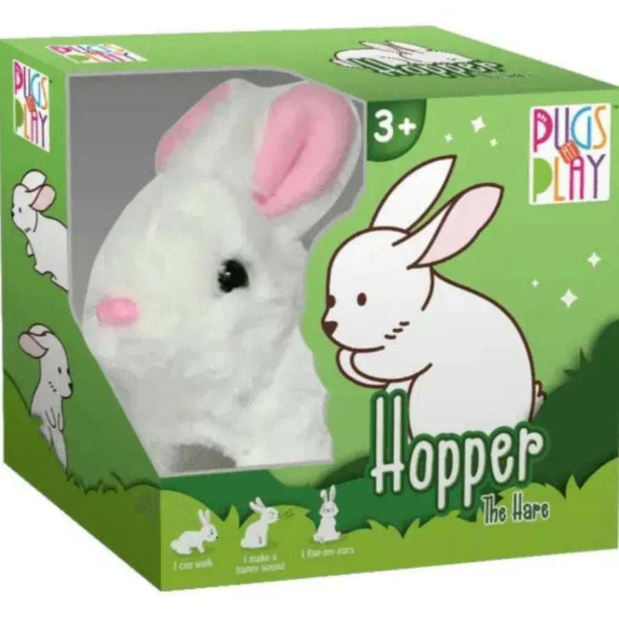 Fuzzbuzz Rabbit Pets Hopper the Hare - Naivri