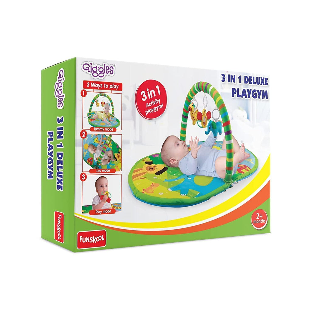 Giggles 3 in 1 Deluxe Playgym - Naivri