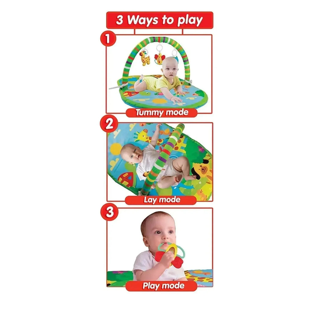 Giggles 3 in 1 Deluxe Playgym - Naivri