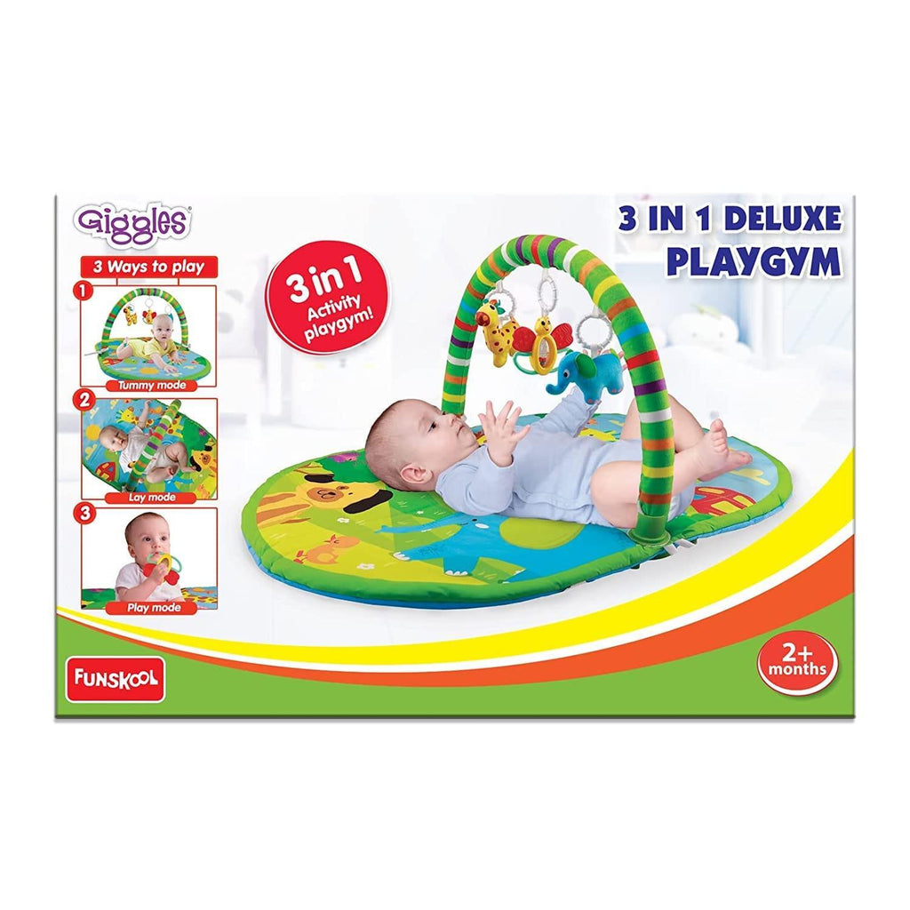 Giggles 3 in 1 Deluxe Playgym - Naivri
