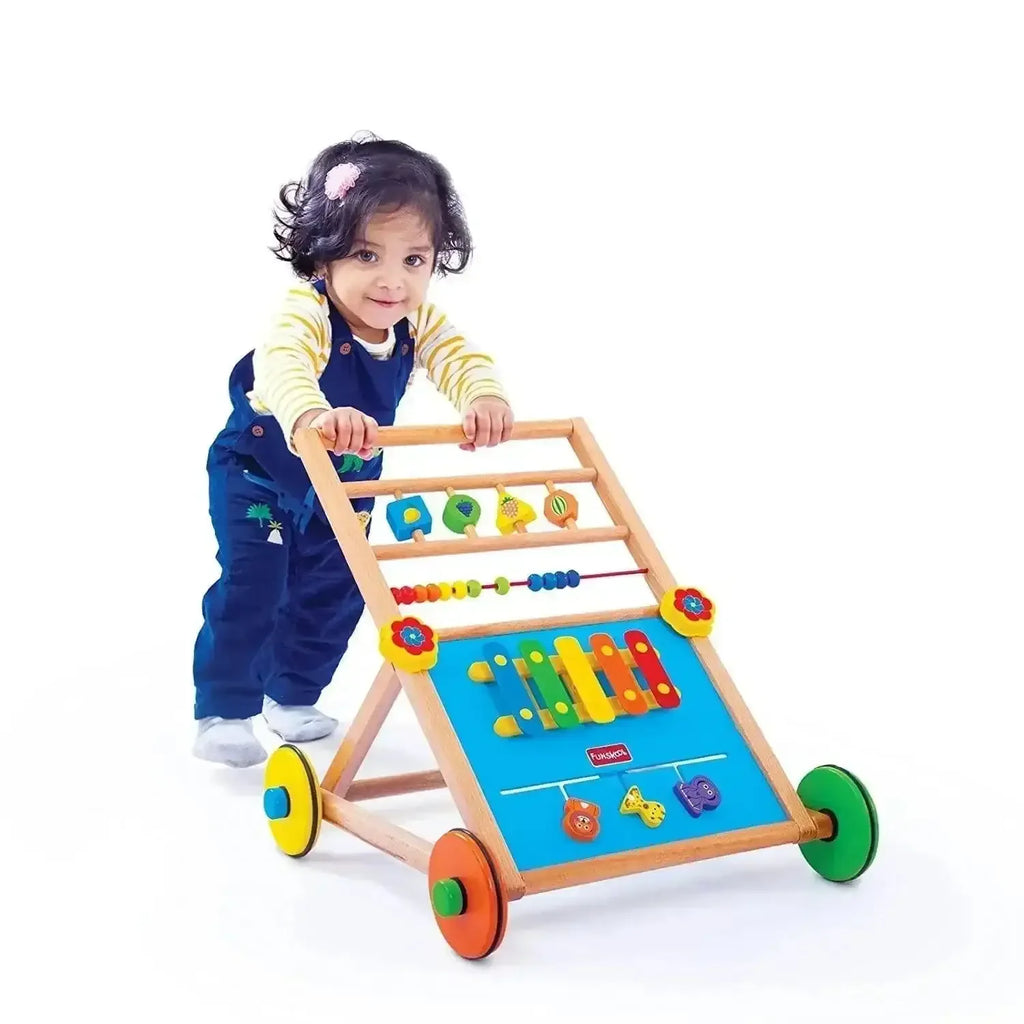 Giggles Activity Walker – A Colourful Start to Independent Walking - Naivri