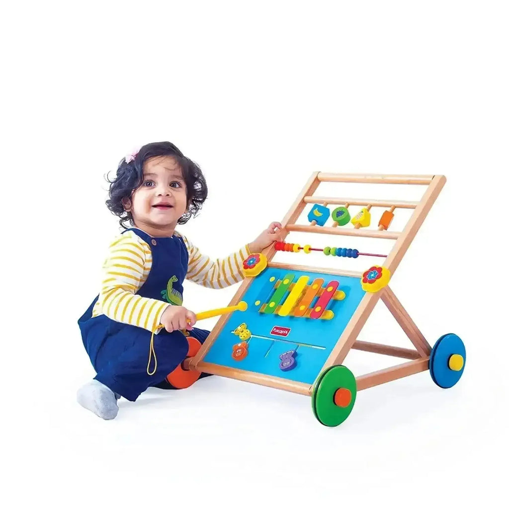 Giggles Activity Walker – A Colourful Start to Independent Walking - Naivri