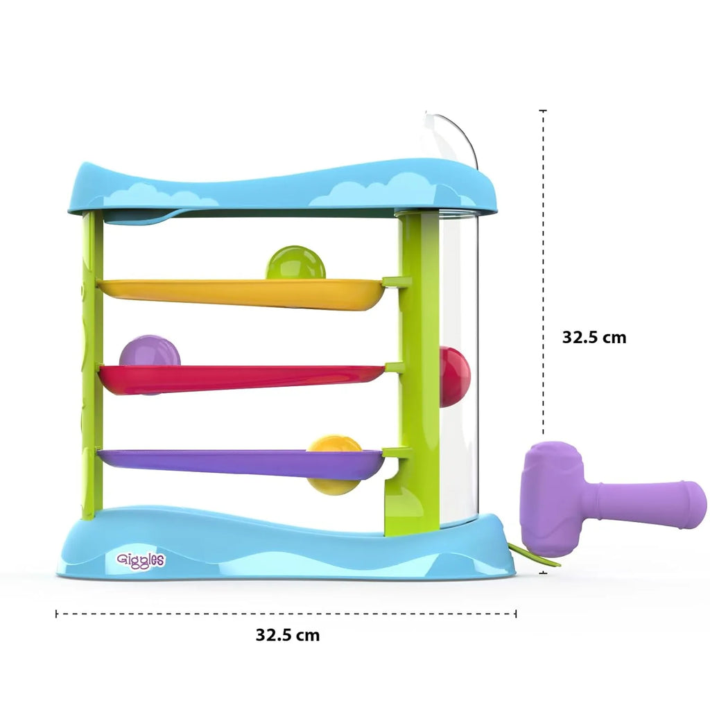 Giggles Bash & Pop Slide Tower - Naivri