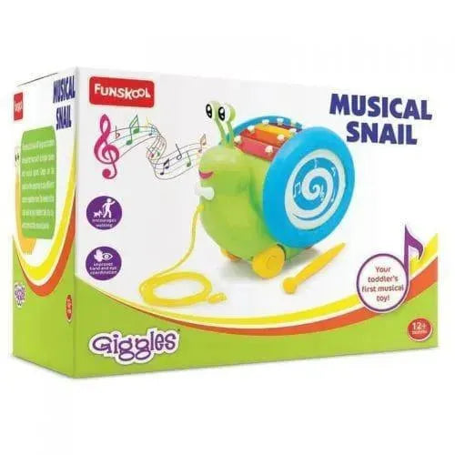 Giggles Musical Snail - Naivri