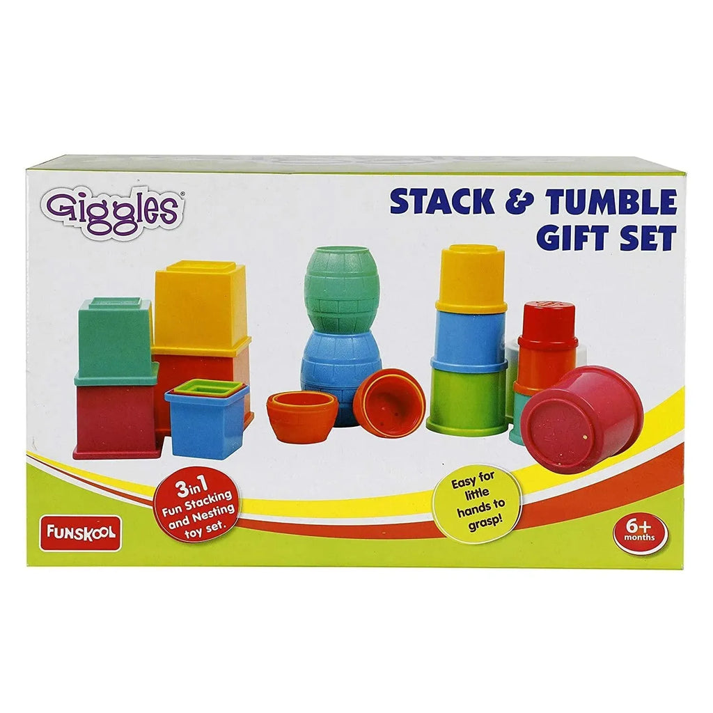 Giggles Stack & Tumble Gift Set - Naivri