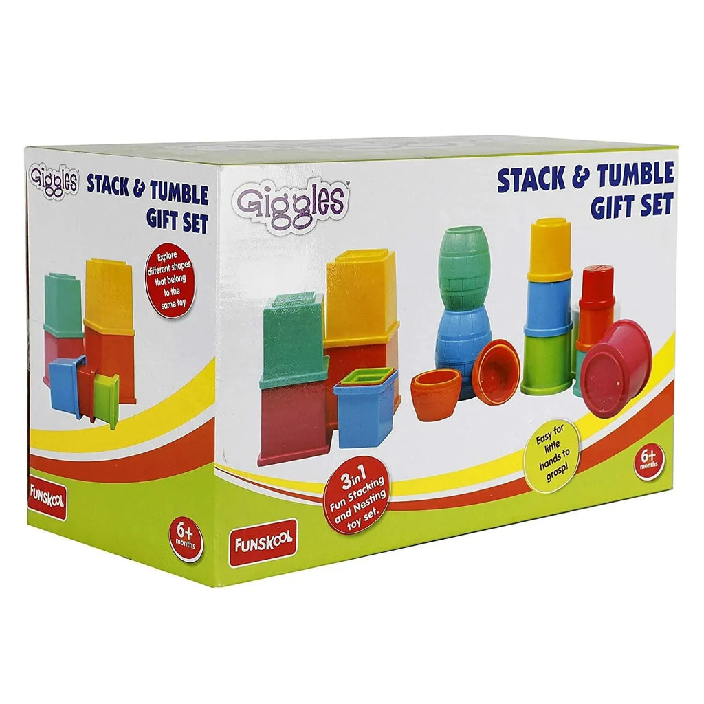 Giggles Stack & Tumble Gift Set - Naivri