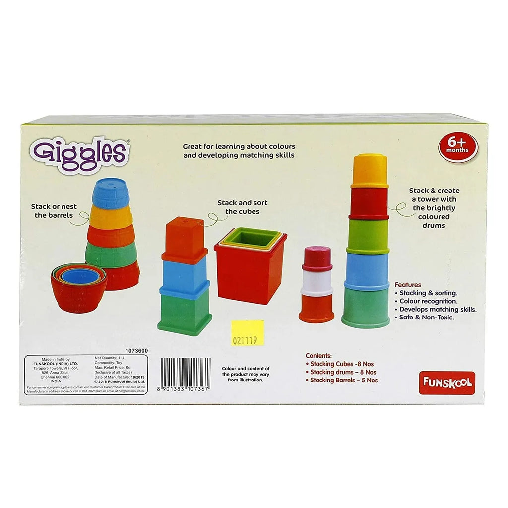 Giggles Stack & Tumble Gift Set - Naivri