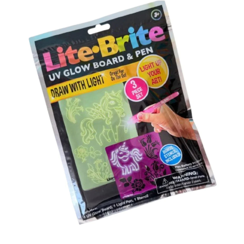 GlowMagic UV Light Art Board Set – Creative Drawing Fun for Kids - Naivri