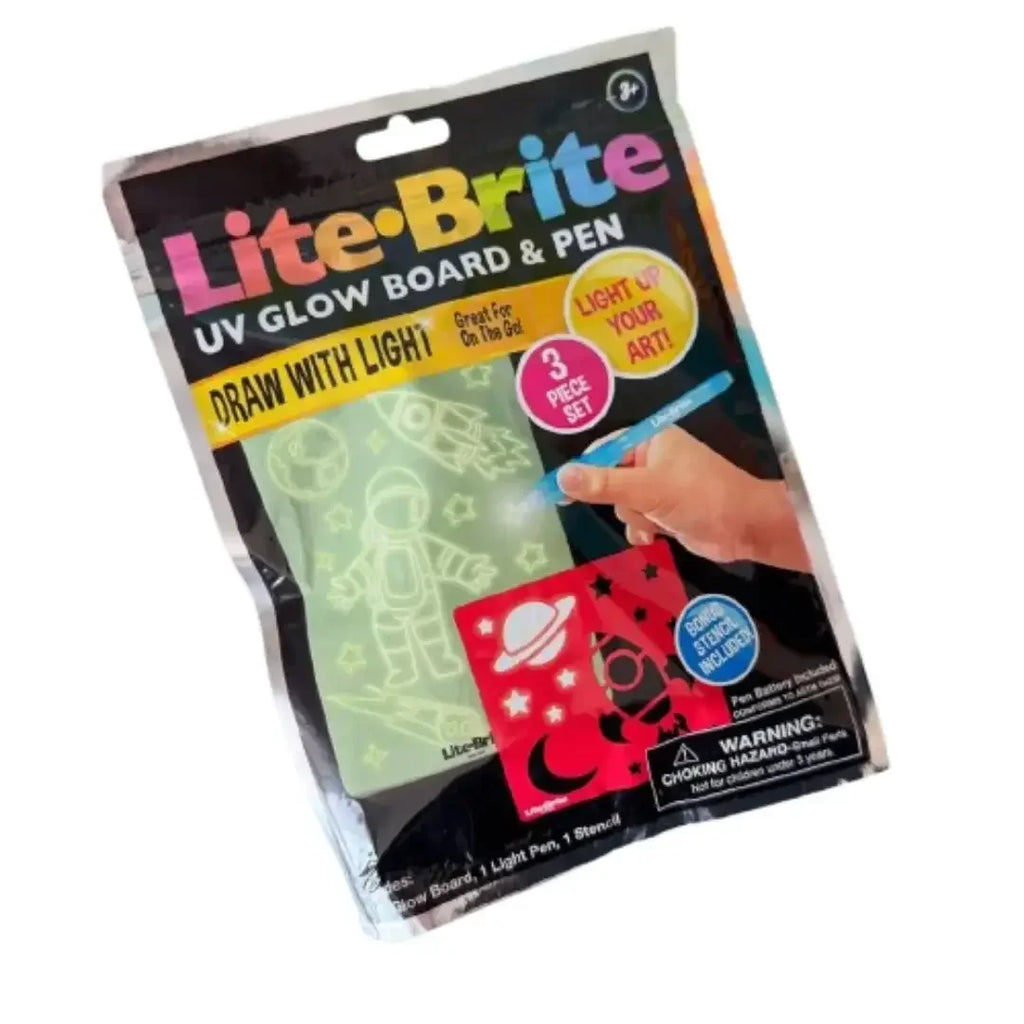 GlowMagic UV Light Art Board Set – Creative Drawing Fun for Kids - Naivri