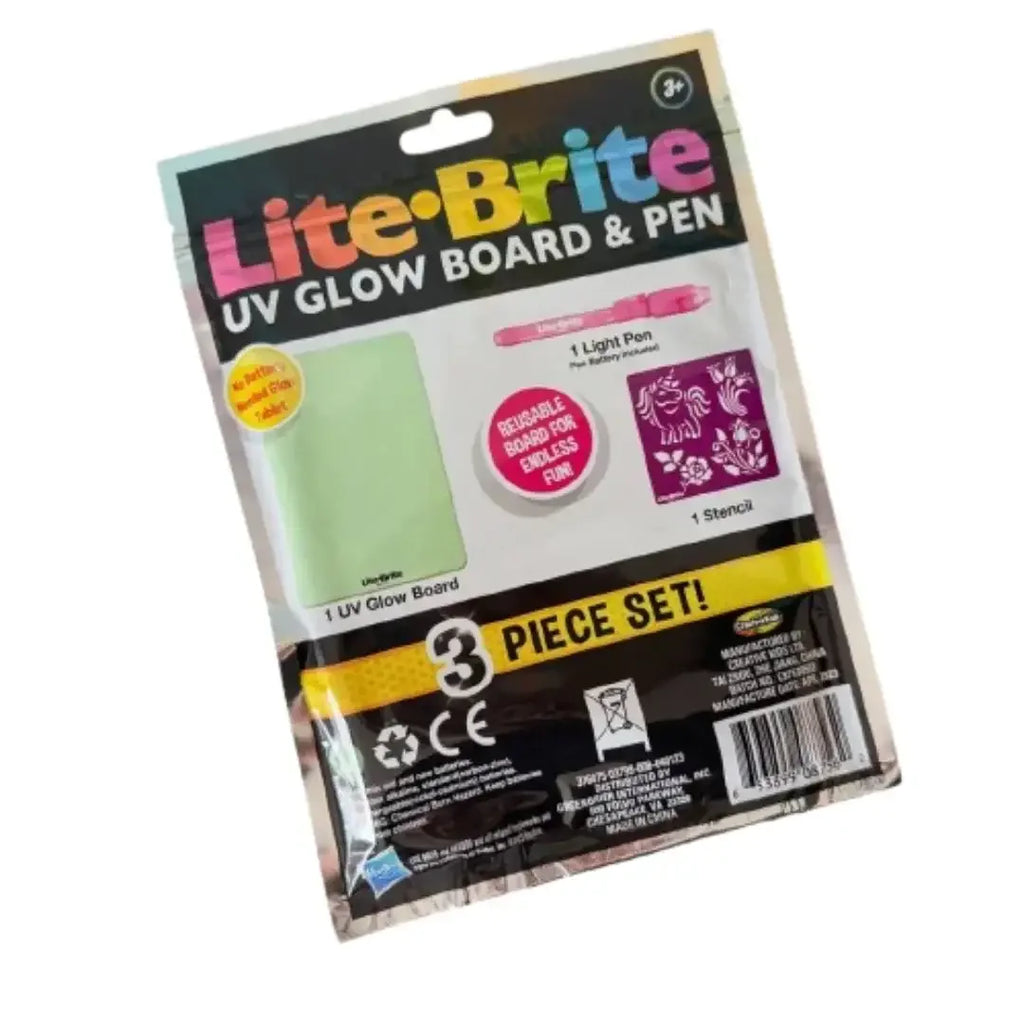 GlowMagic UV Light Art Board Set – Creative Drawing Fun for Kids - Naivri