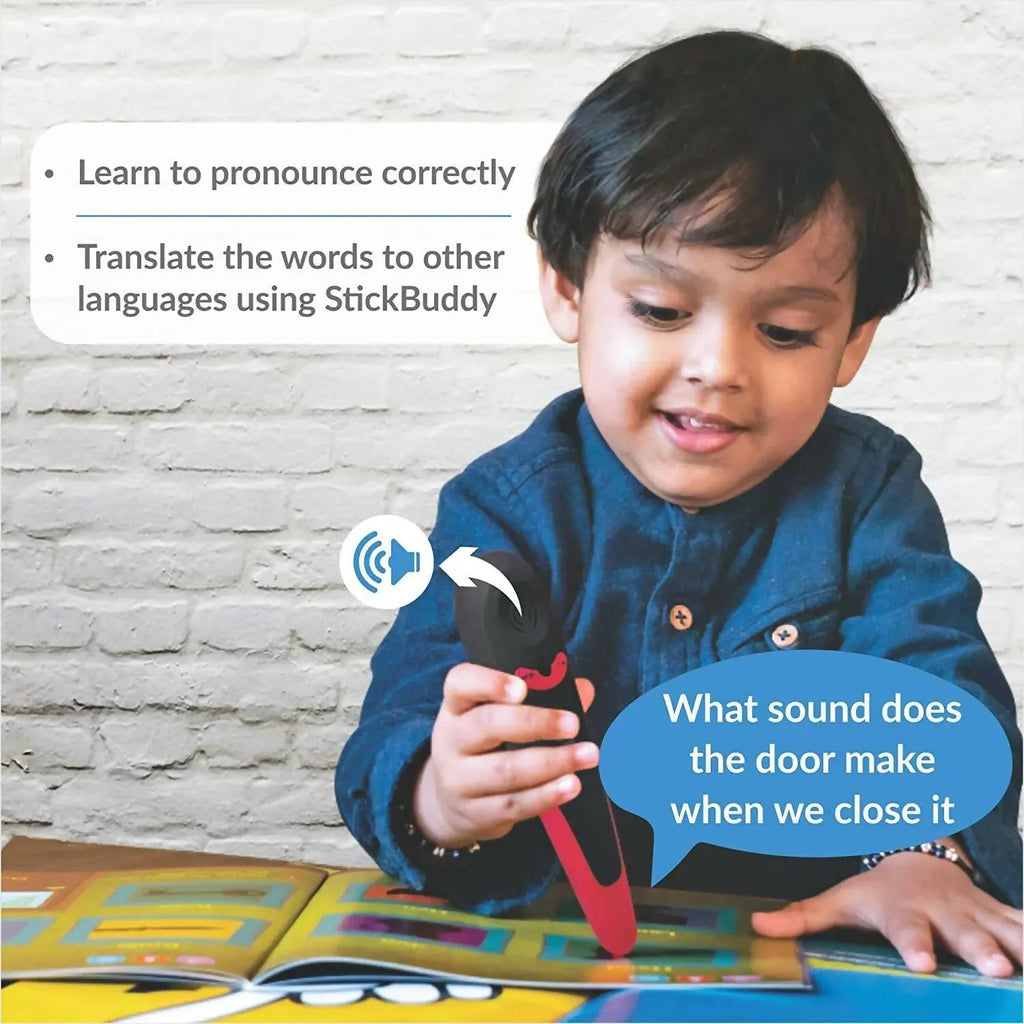 Godiscover Interactive Early Learning Smart Book with Talking Pen | 9-Book Educational Set for Toddlers (Age 2-4 Years) - Naivri