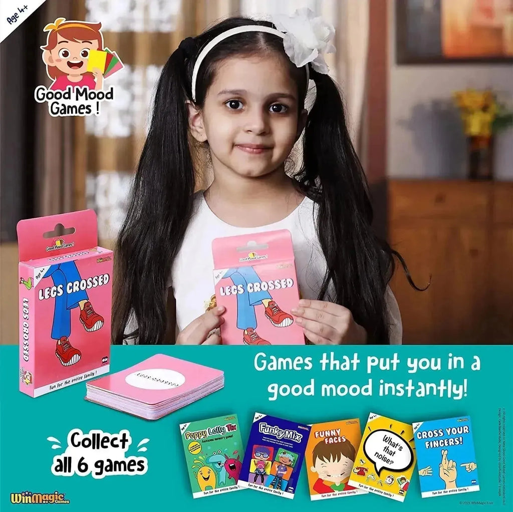 Good Mood Games Legs Crossed Card Game - Naivri