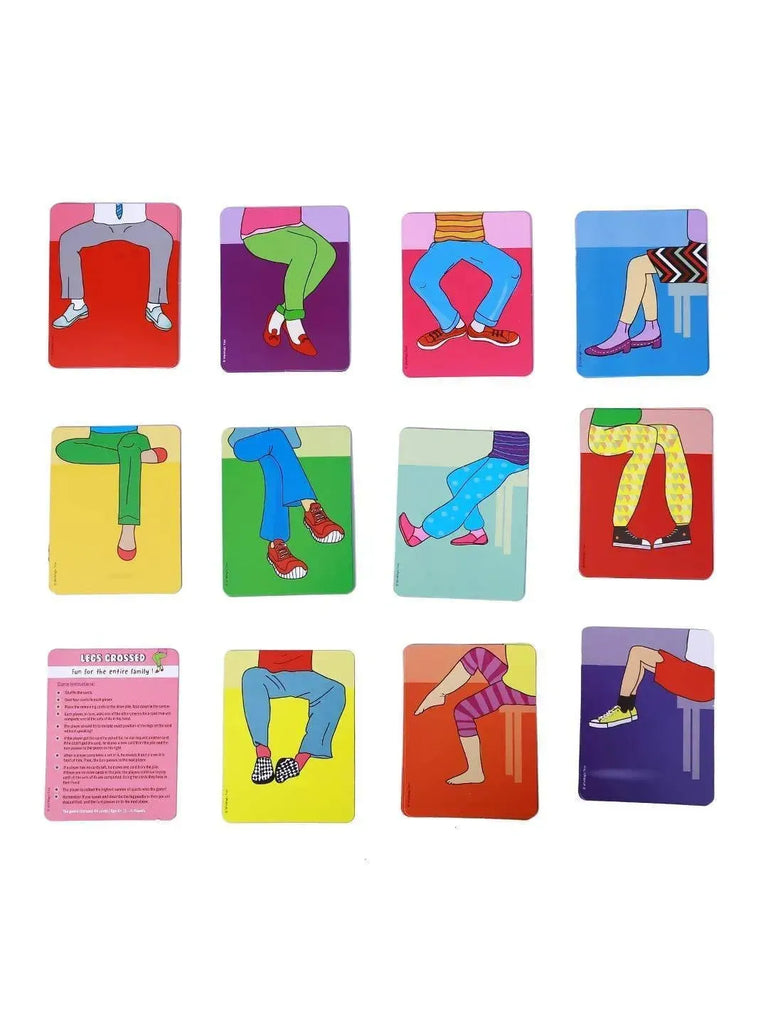 Good Mood Games Legs Crossed Card Game - Naivri