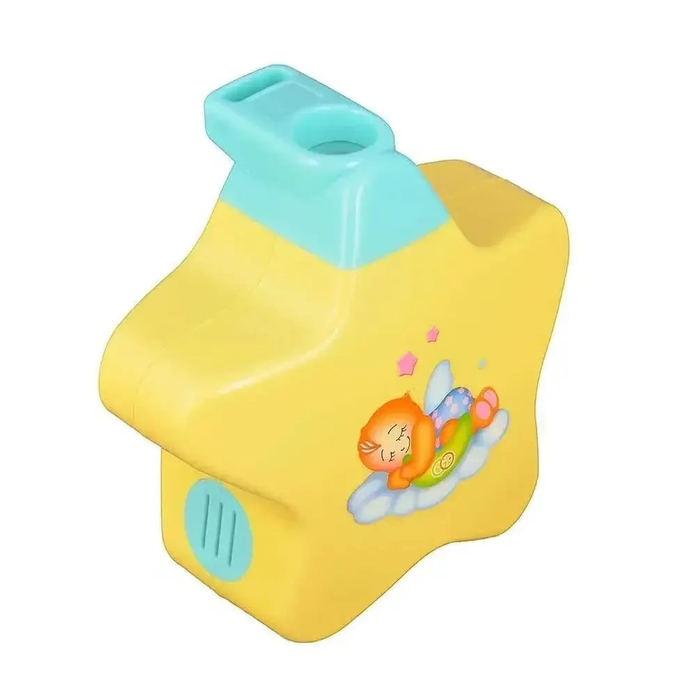 Goodway Little Angel Music Projector – Calming Musical Night Light with Adjustable Sling, Volume Control, and Rotating Visuals – Sleep Soother for Babies and Toddlers - Naivri