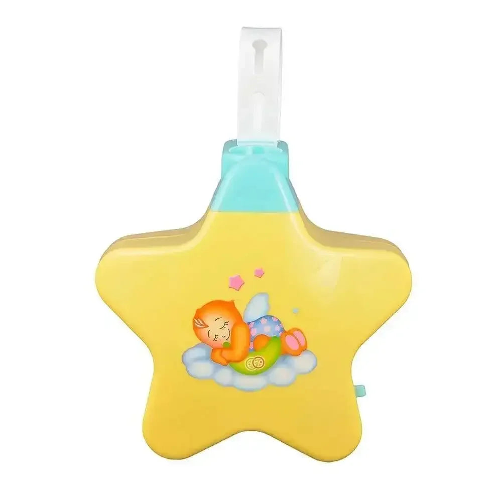 Goodway Little Angel Music Projector – Calming Musical Night Light with Adjustable Sling, Volume Control, and Rotating Visuals – Sleep Soother for Babies and Toddlers - Naivri