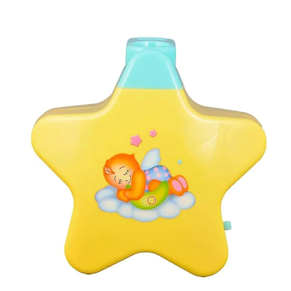 Goodway Little Angel Music Projector – Calming Musical Night Light with Adjustable Sling, Volume Control, and Rotating Visuals – Sleep Soother for Babies and Toddlers - Naivri