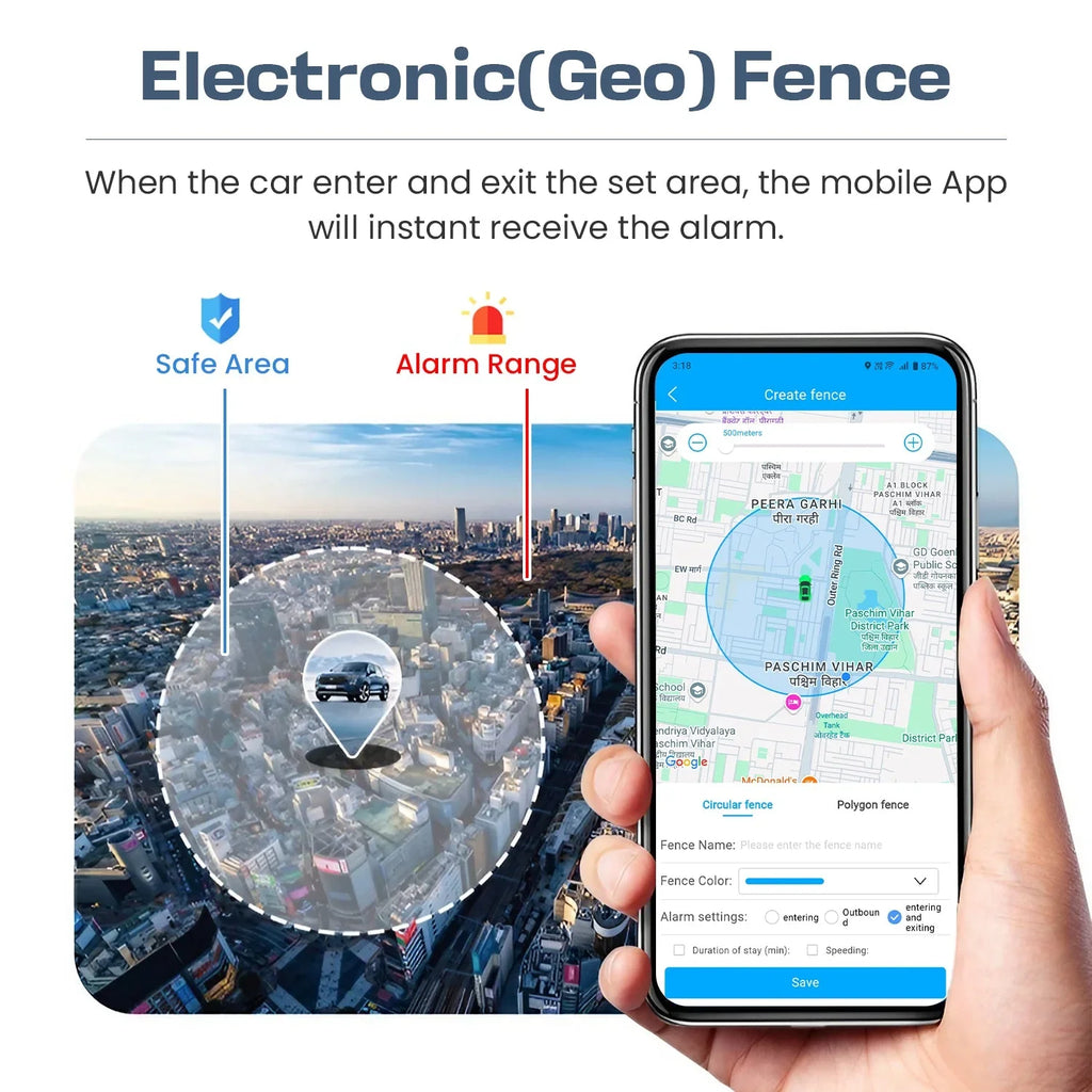 GPS Tracker cum charger | Car GPS Tracker - Naivri