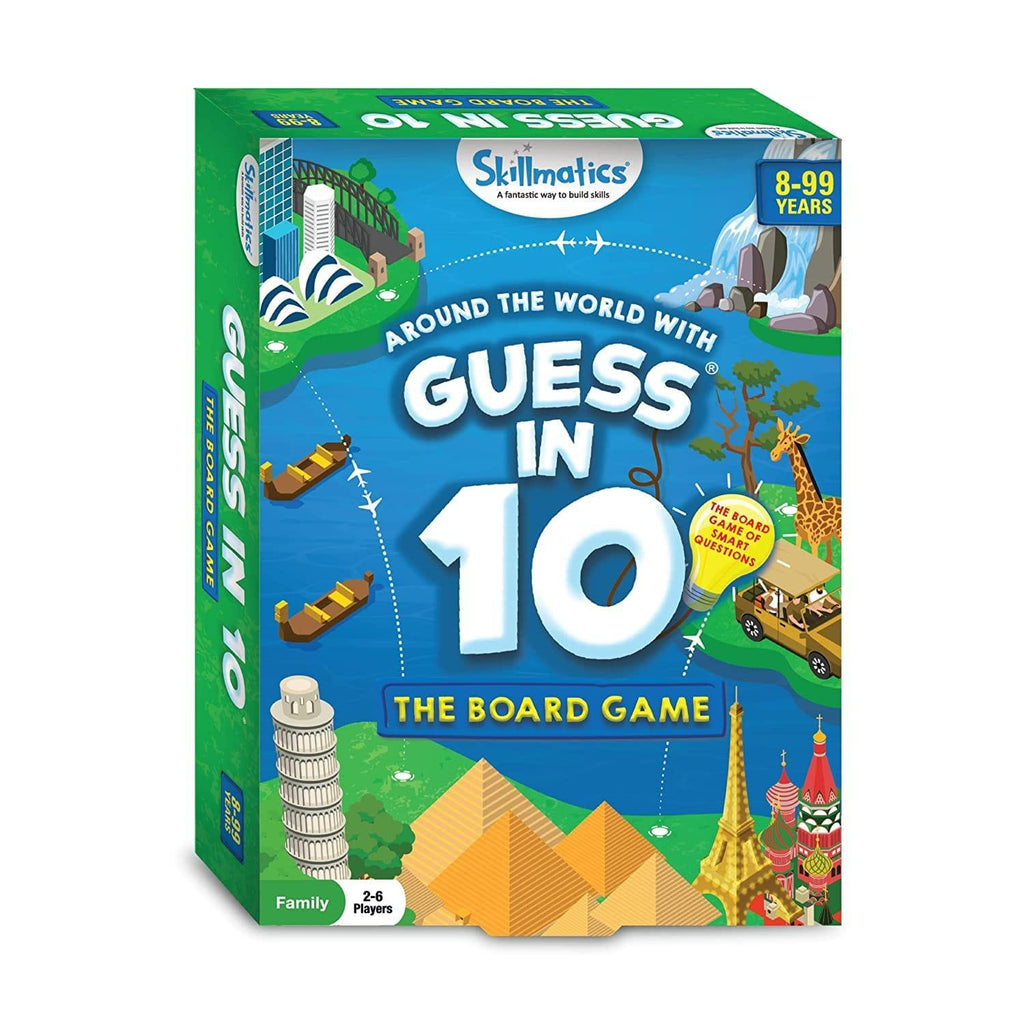 Guess in 10 Around the World Board Game - Naivri