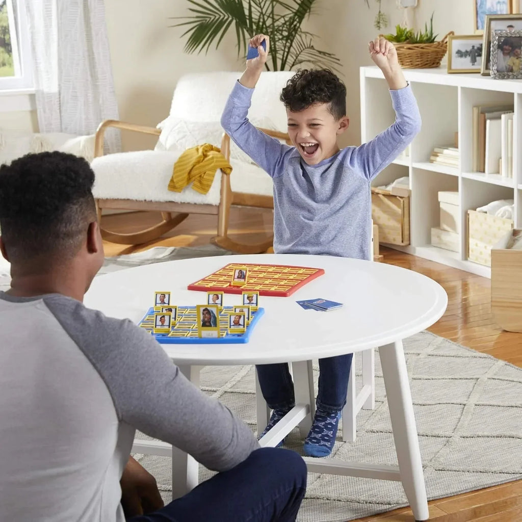 Guess Who? Classic Mystery Face Game – The Ultimate Deductive Reasoning Board Game - Naivri