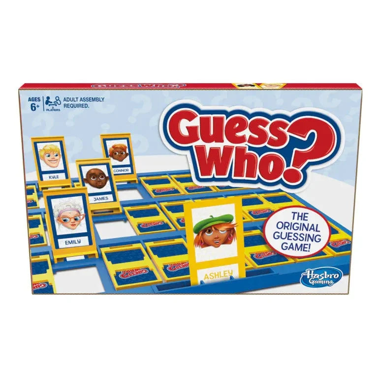 Guess Who? Classic Mystery Face Game – The Ultimate Deductive Reasoning Board Game - Naivri