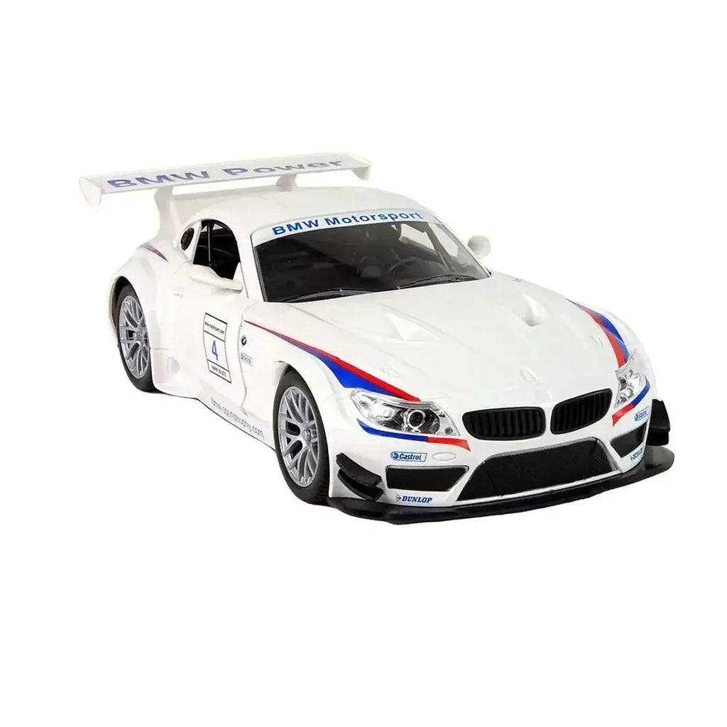 Guokai BMW Z4 GT3 Remote Control Car – 1:14 Scale R/C High-Speed Racing Car with 2.4GHz Remote, LED Headlights, Rubber Tires – Officially Licensed RC Vehicle for Kids & Adults - Naivri