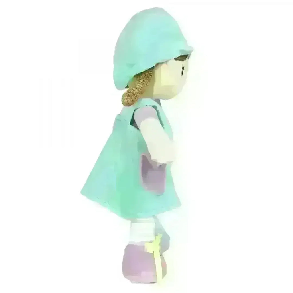 Gurliez Eva Soft Stuffed Talking Girl Doll – 12-Inch Plush Doll for Kids Aged 3 and Above - Naivri