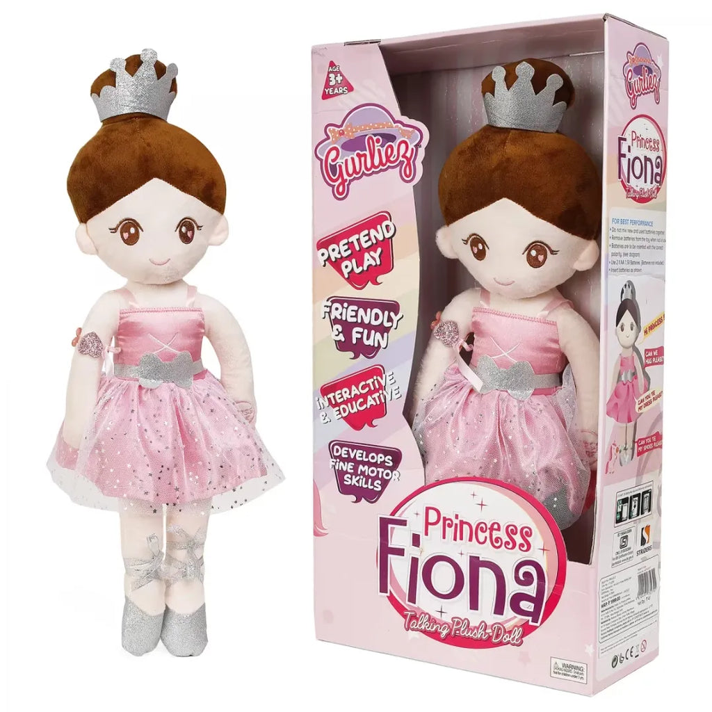 Gurliez Princess Fiona Talking Plush Doll - Naivri