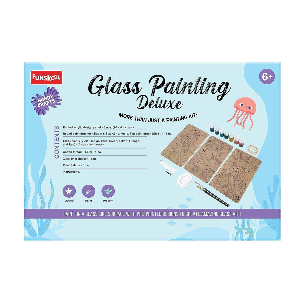 Handy Crafts Glass Painting Deluxe - Naivri