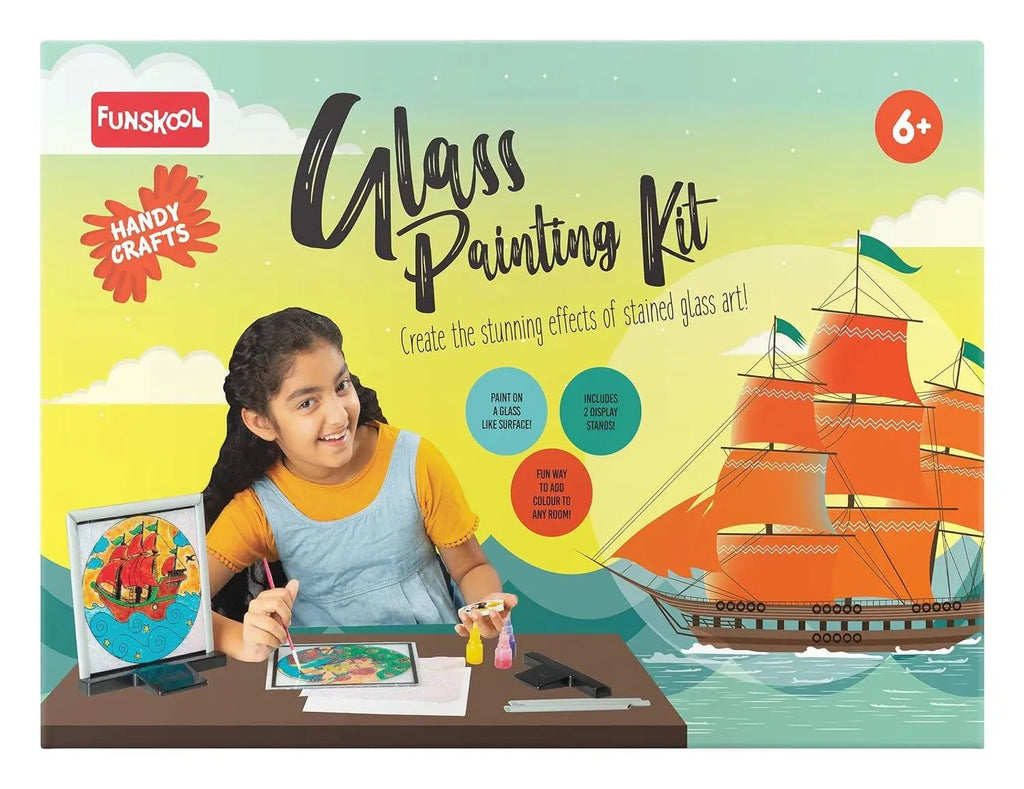 Handy Crafts Glass Painting Kit - Naivri