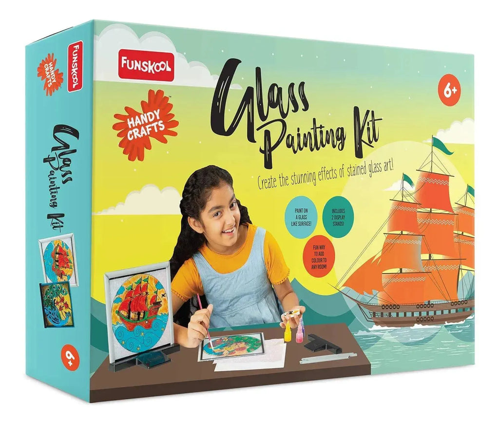 Handy Crafts Glass Painting Kit - Naivri