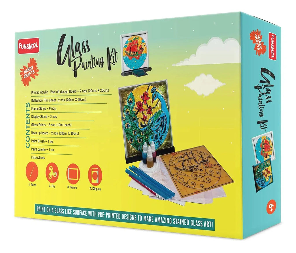 Handy Crafts Glass Painting Kit - Naivri