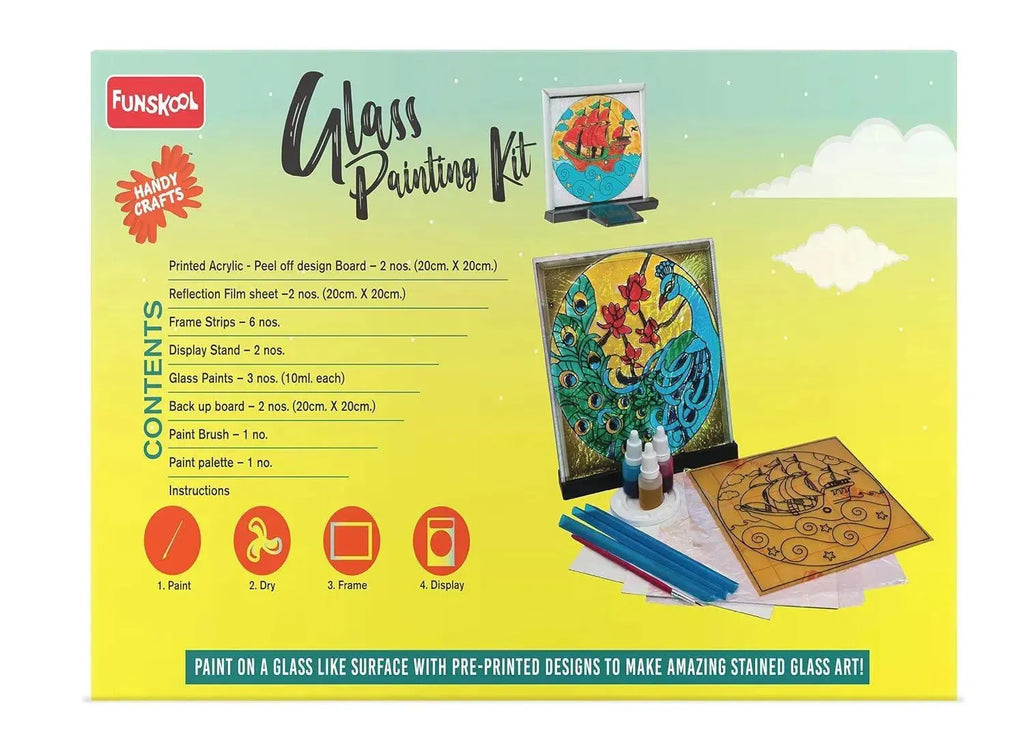 Handy Crafts Glass Painting Kit - Naivri