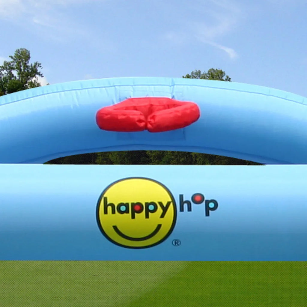 Happy Hop Castle Bouncer With Farmyard Ball Pit - Naivri