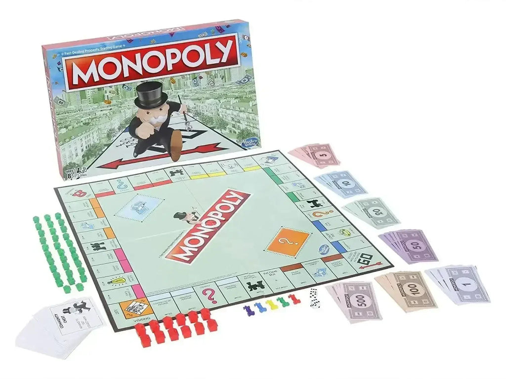 Hasbro Gaming Monopoly Classic Version – Own It All with the Timeless Property Trading Game - Naivri