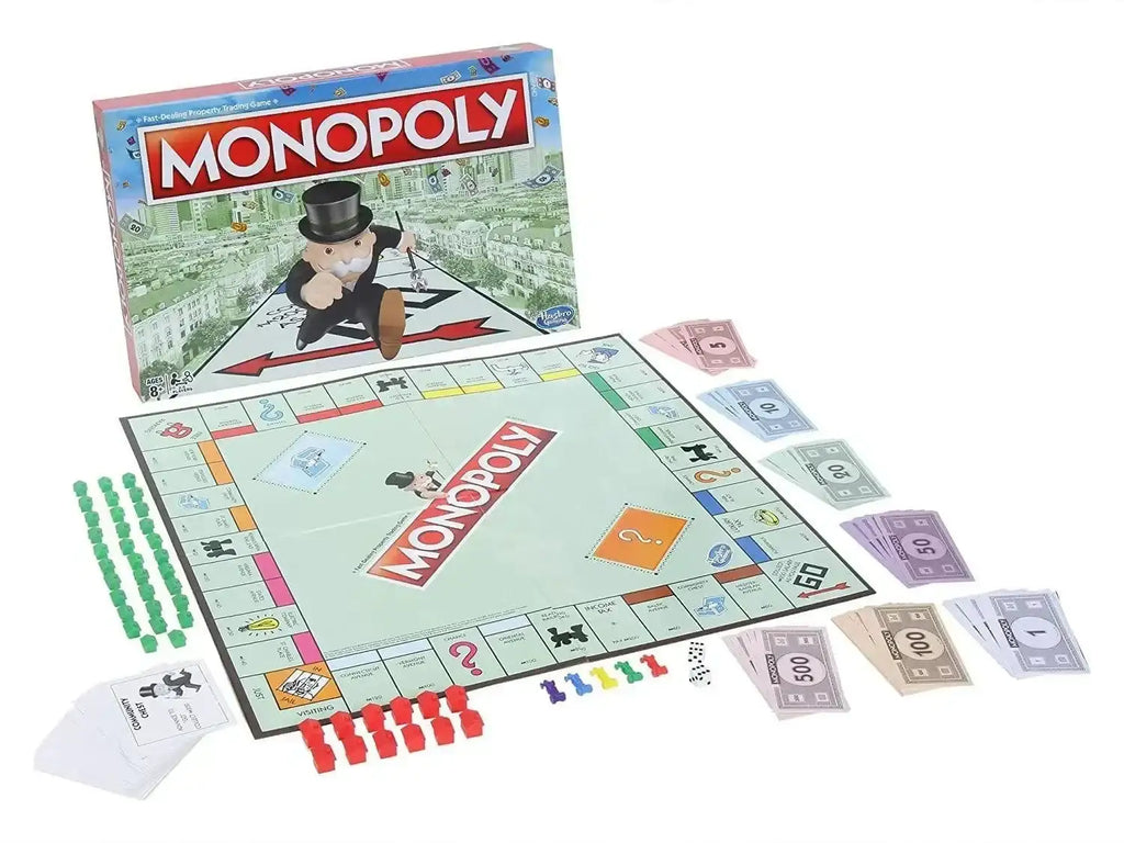 Hasbro Gaming Monopoly Classic Version – Own It All with the Timeless Property Trading Game - Naivri