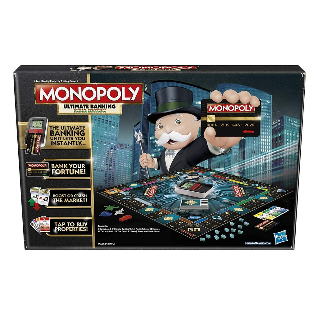 Hasbro Gaming Monopoly Ultimate Banking India Edition - Naivri