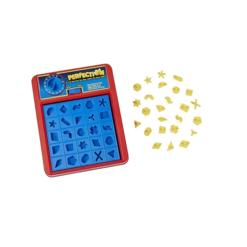 Hasbro Gaming Perfection – Beat the Clock in This Fast-Paced Shape Matching Game for Kids - Naivri