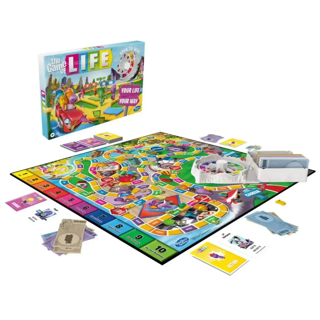 Hasbro Gaming The Game of Life – Family Board Game, Ages 8+ - Naivri