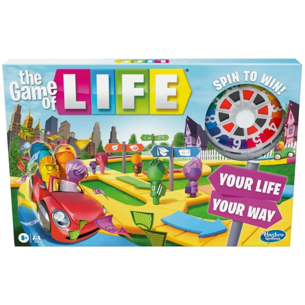 Hasbro Gaming The Game of Life – Family Board Game, Ages 8+ - Naivri