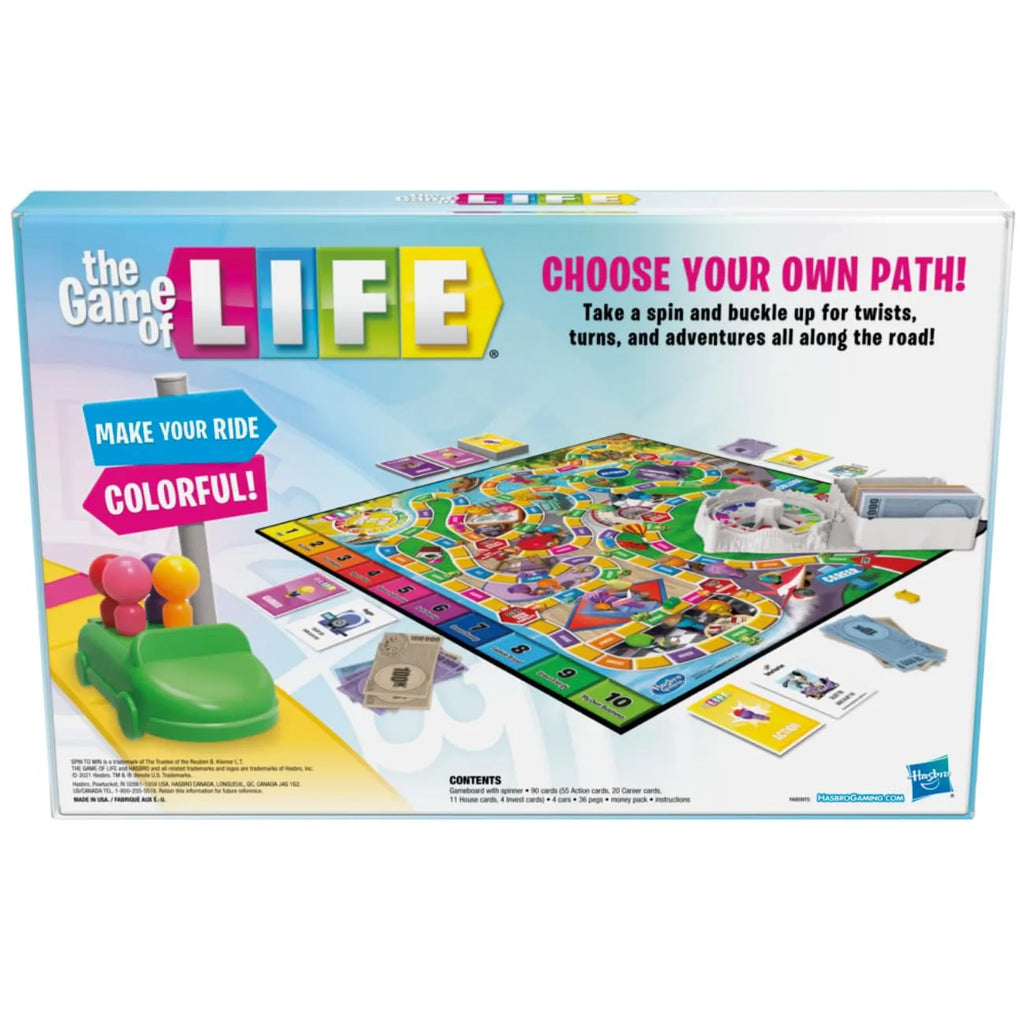 Hasbro Gaming The Game of Life – Family Board Game, Ages 8+ - Naivri