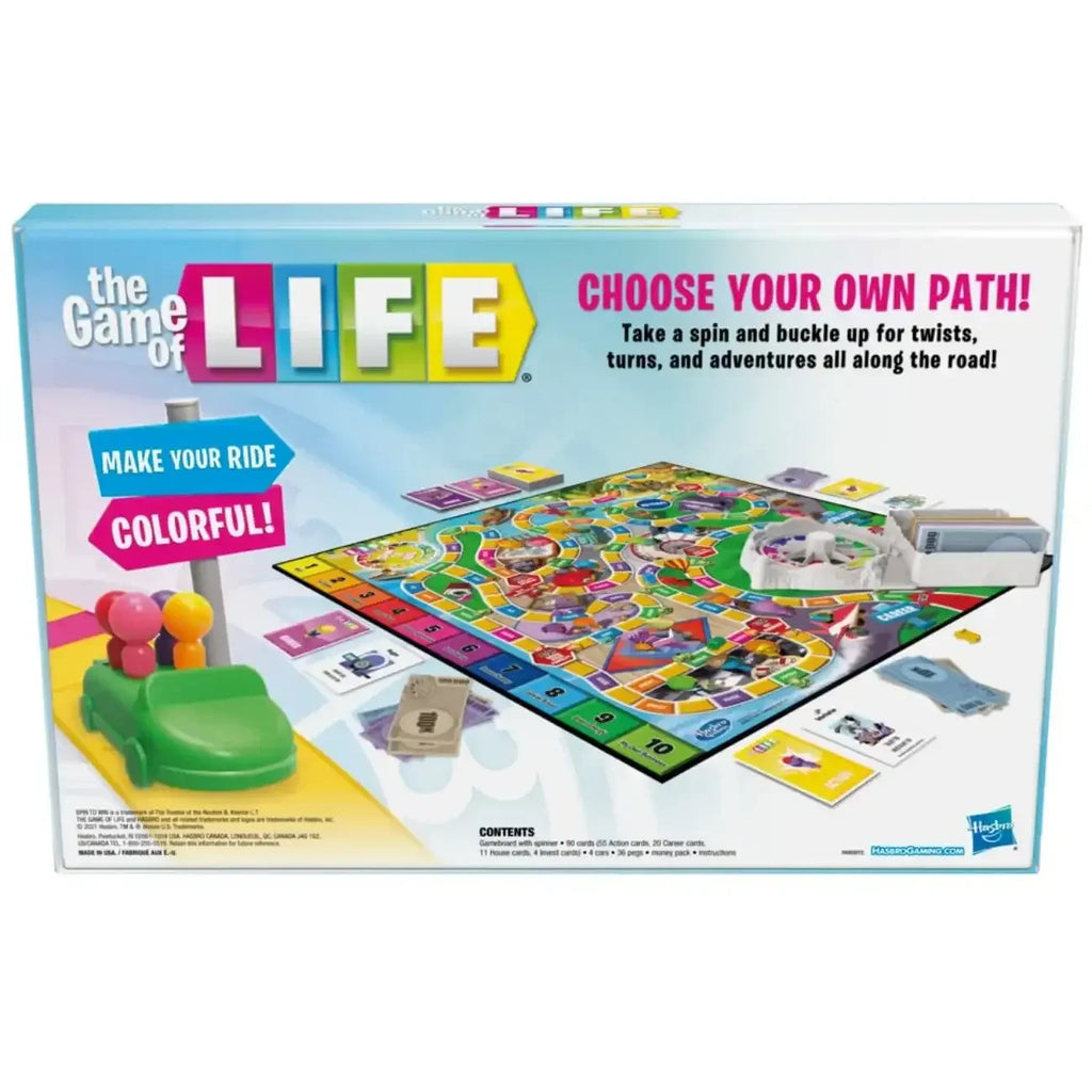 Hasbro Gaming The Game of Life – Family Board Game, Ages 8+ - Naivri