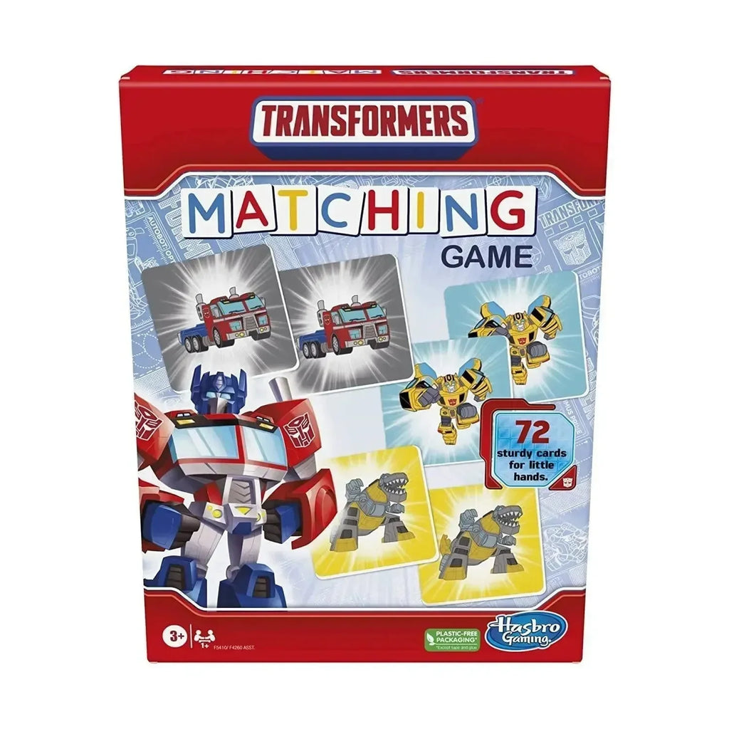 Hasbro Gaming Transformers Matching Game – Memory Matching Fun with Favorite Characters - Naivri