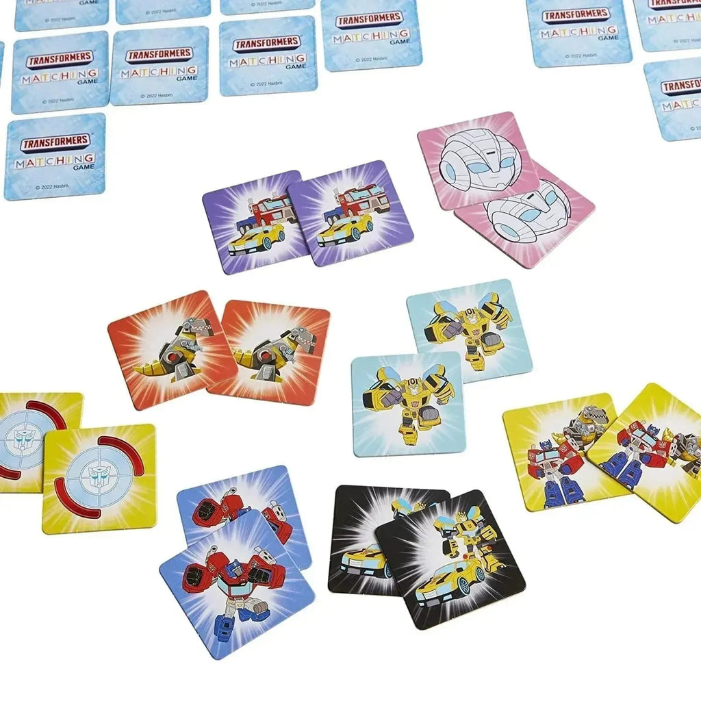 Hasbro Gaming Transformers Matching Game – Memory Matching Fun with Favorite Characters - Naivri