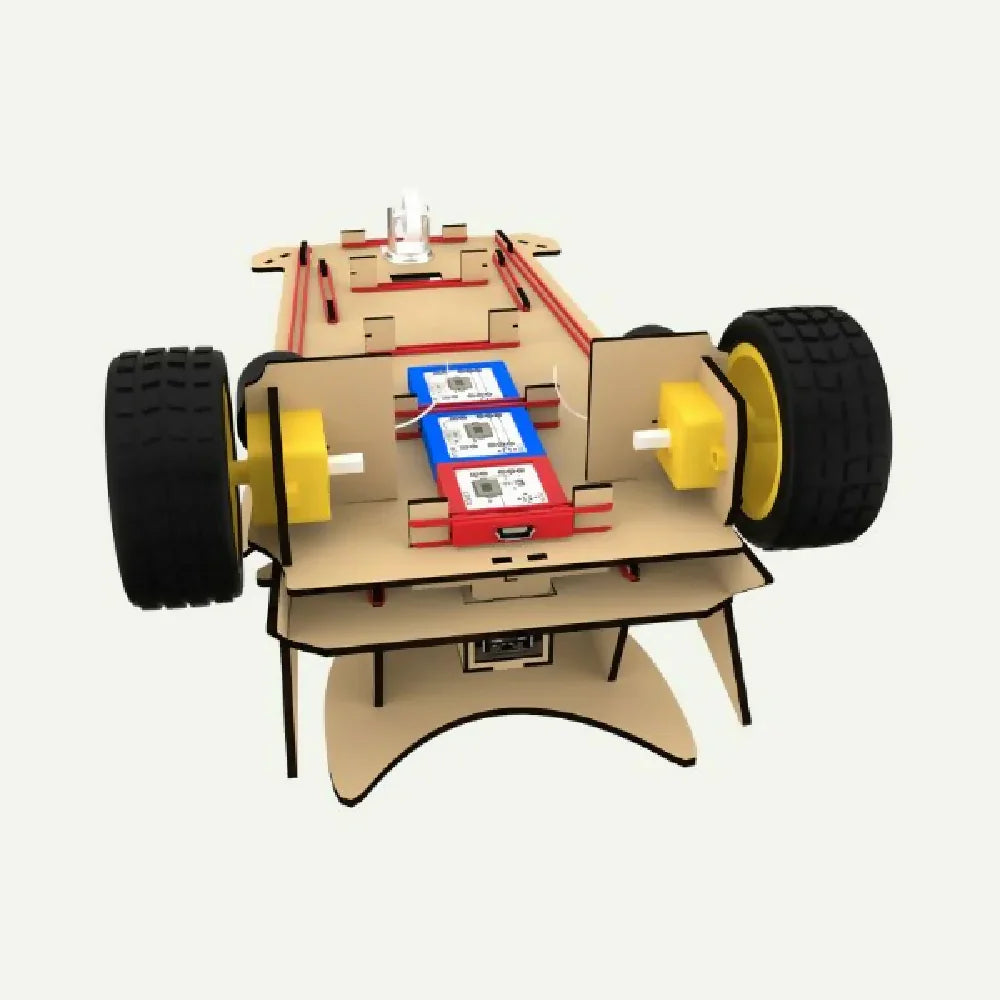 Havi Elements – DIY Robotic Car Kit - 41 in 1 - Naivri