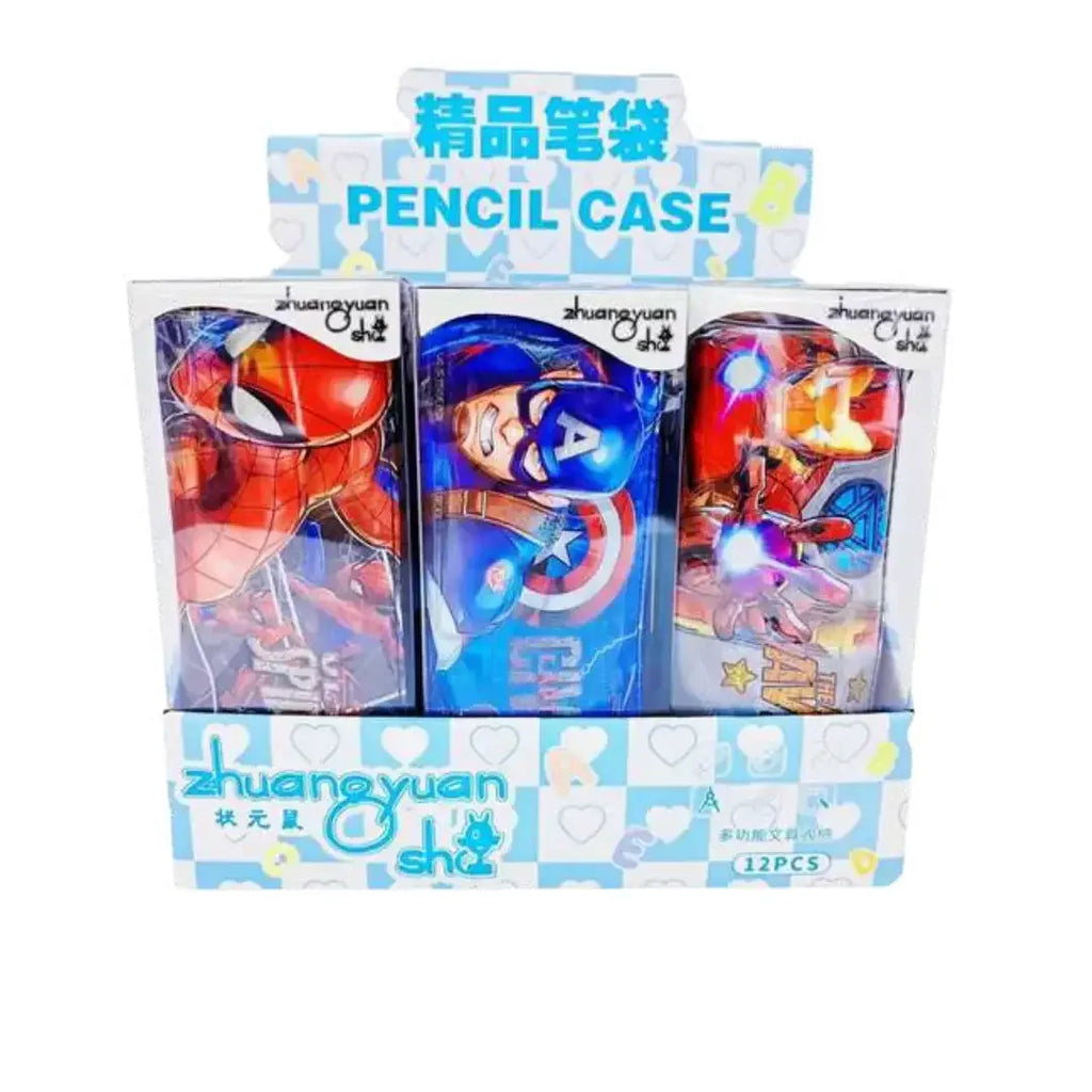 HeroGear Marvel-Inspired Pencil Case – Fun Stationery Organizer for Kids (3Y+) - Naivri