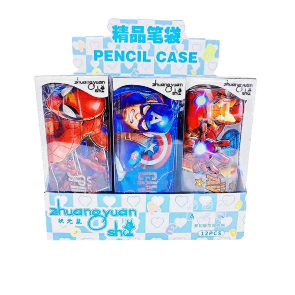 HeroGear Marvel-Inspired Pencil Case – Fun Stationery Organizer for Kids (3Y+) - Naivri