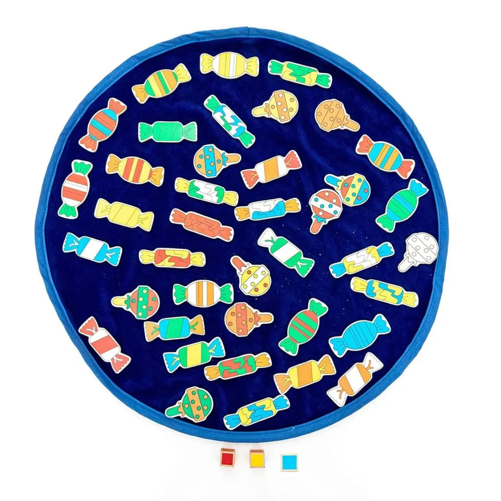 HILIFE Find The Right Candy Game | Fun Indoor Matching Game for Kids 3 Years & Above | Boosts Reflexes, Memory & Concentration - Naivri
