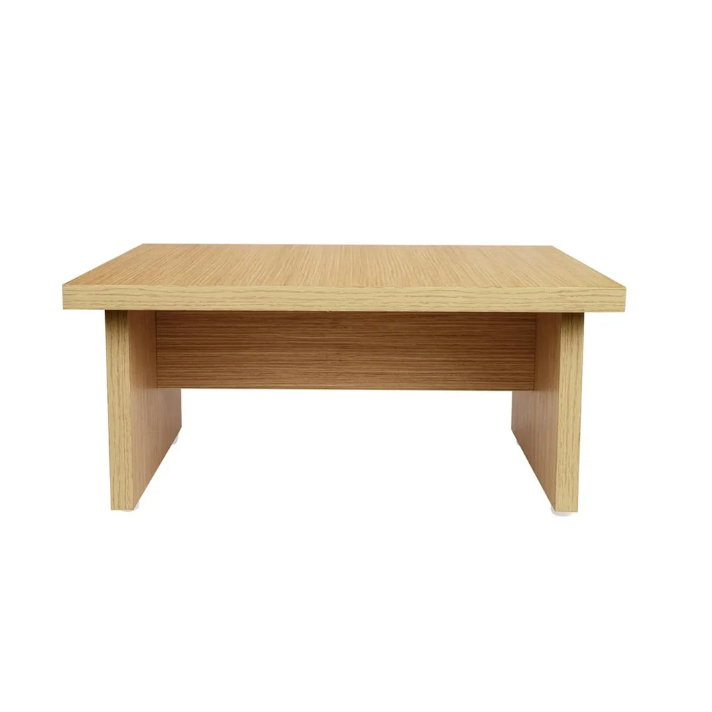HILIFE Mini Multi Purpose Table for Kids – Brown Wooden Table for Play, Dining, Writing, and More - Naivri