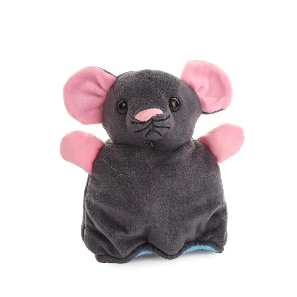 HILIFE Reversible Elephant Plus Mouse Soft Toy – Flip O Plush, 20 cm (HL-1002) - Naivri
